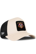 Gorra Beige-Negro Trucker