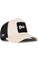 Gorra Beige-Negro Trucker