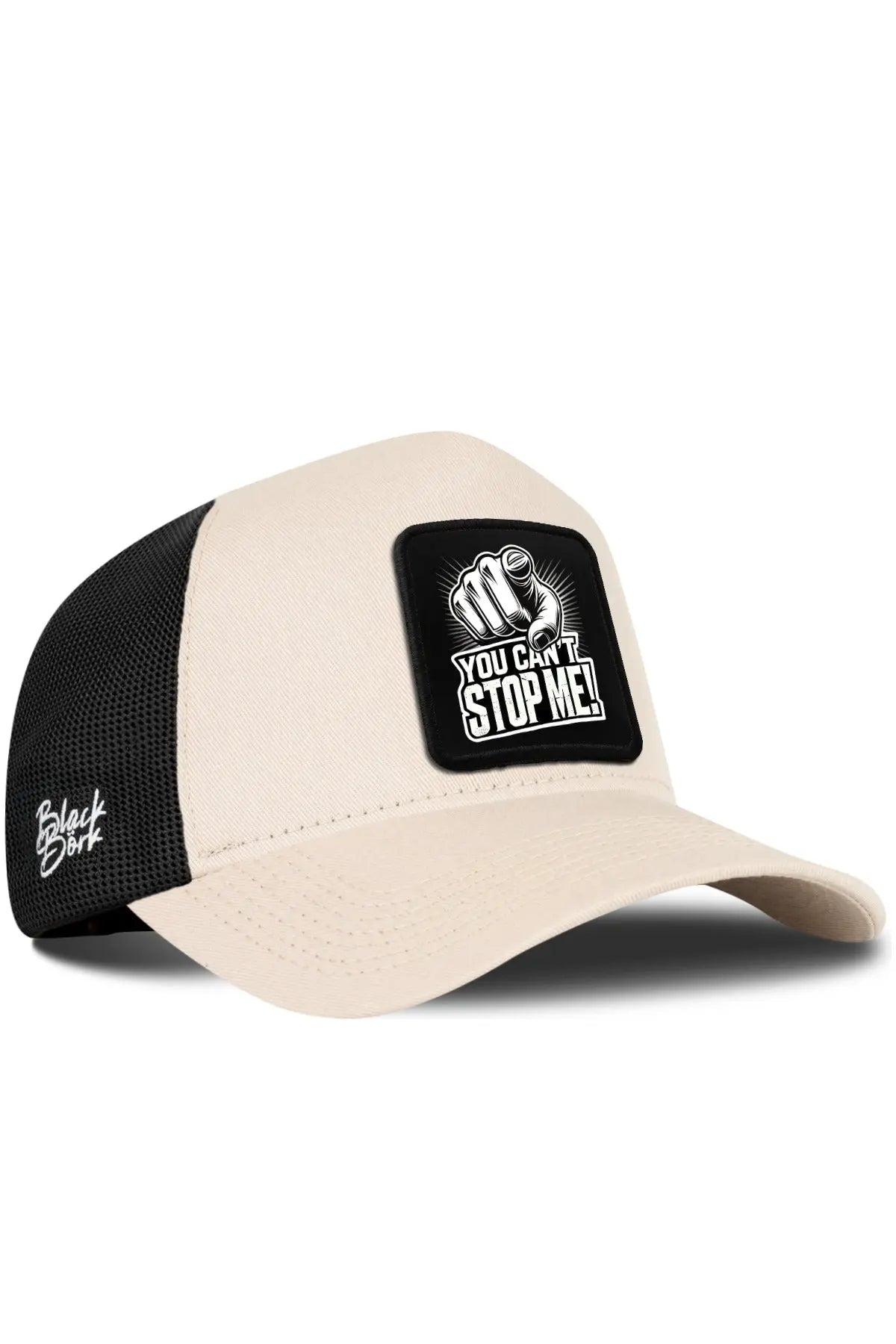 Gorra Beige-Negro Trucker BlackBörk