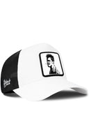 Gorra Blanco-Negro Trucker