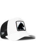 Gorra Blanco-Negro Trucker