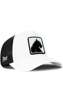 Black and White Trucker Cap