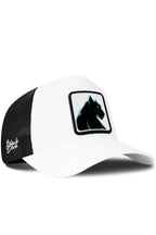 Gorra Blanco-Negro Trucker