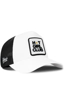 Gorra Blanco-Negro Trucker con Parche Hot Girl Club