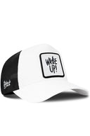 Gorra Blanco-Negro Trucker
