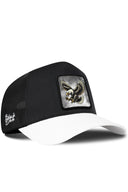 Gorra Blanco-Negro Trucker