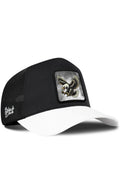 Gorra Negra Visera Blanca Trucker BlackBörk
