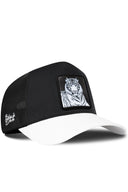 Gorra Blanco-Negro Trucker