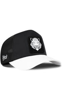Gorra Blanco-Negro Trucker