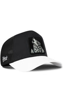 Gorra Blanco-Negro Trucker