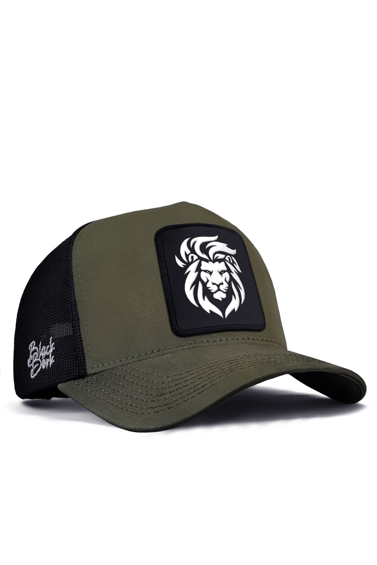 Gorra Caqui-Negro Trucker