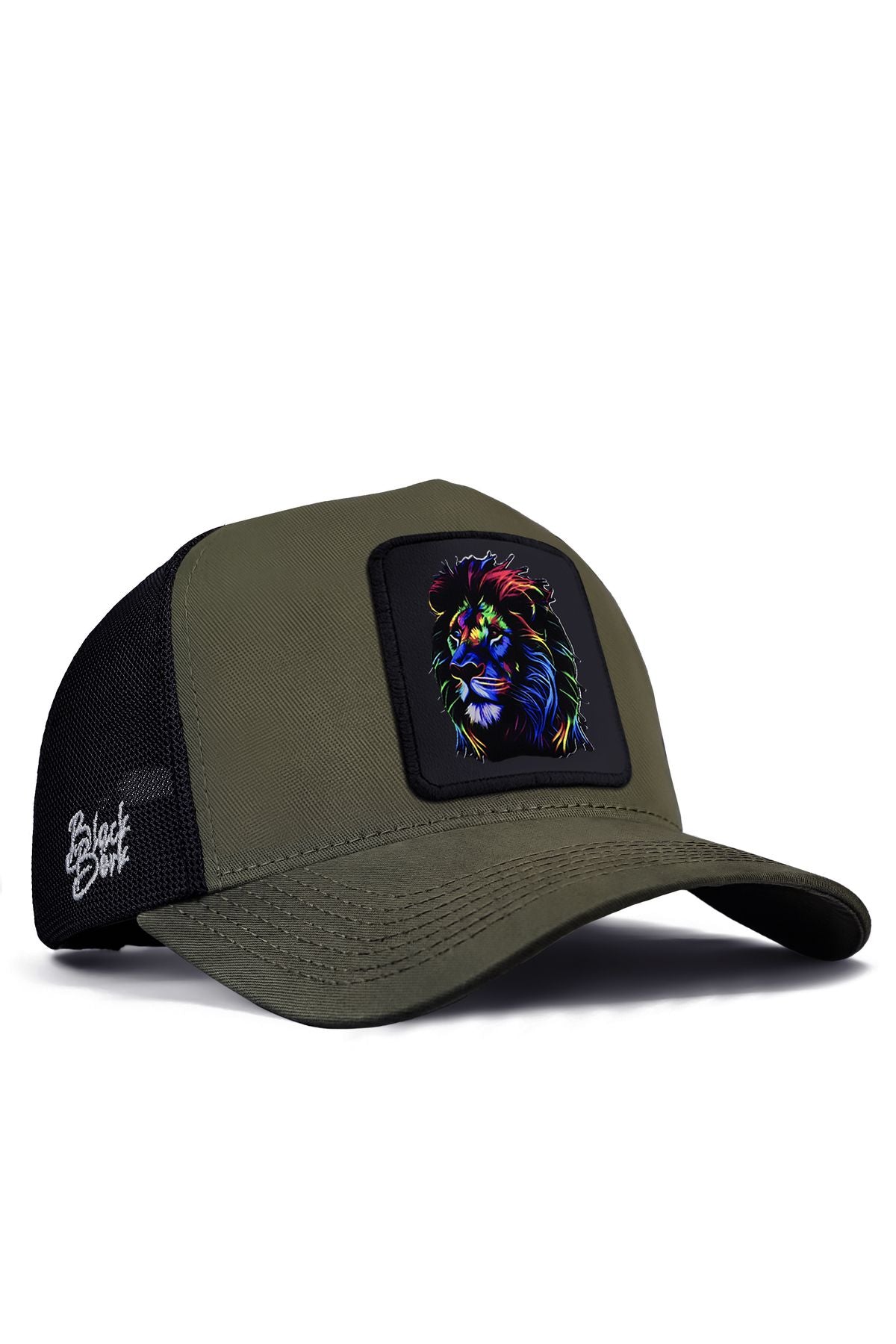 Gorra Caqui-Negro Trucker