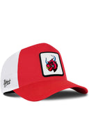 Gorra Rojo-Blanco Trucker