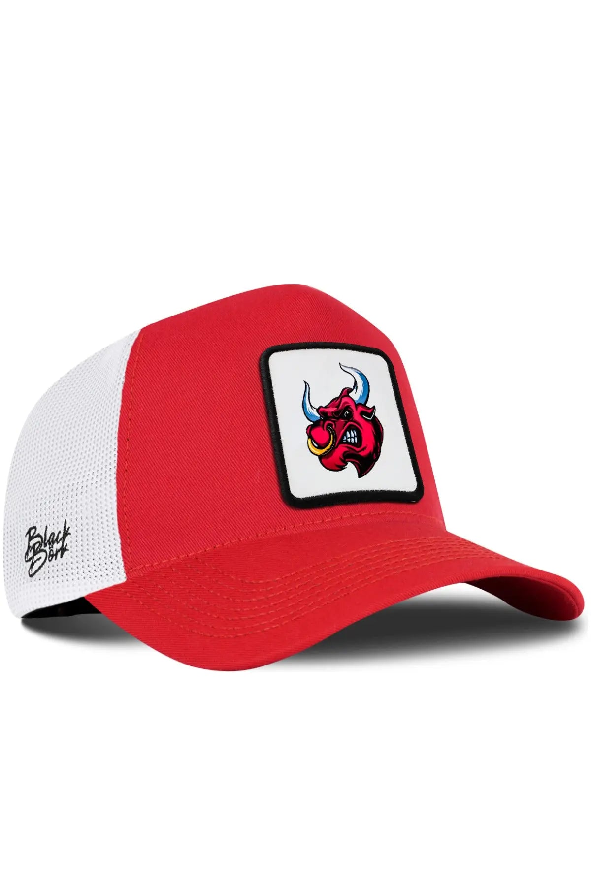 Gorra Rojo-Blanco Trucker BlackBörk