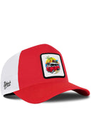 Gorra Rojo-Blanco Trucker