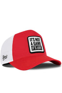 Gorra Rojo-Blanco Trucker
