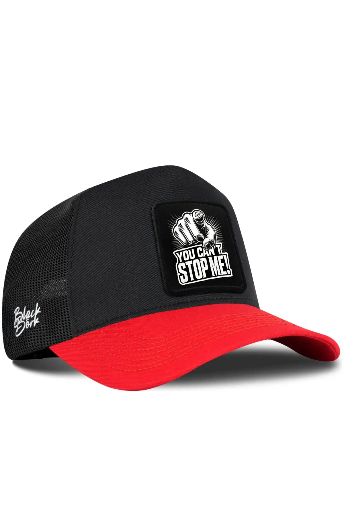 Gorra Rojo-Negro Trucker BlackBörk