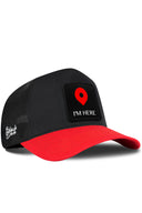 Gorra Rojo-Negro Trucker