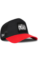 Gorra Rojo-Negro Trucker