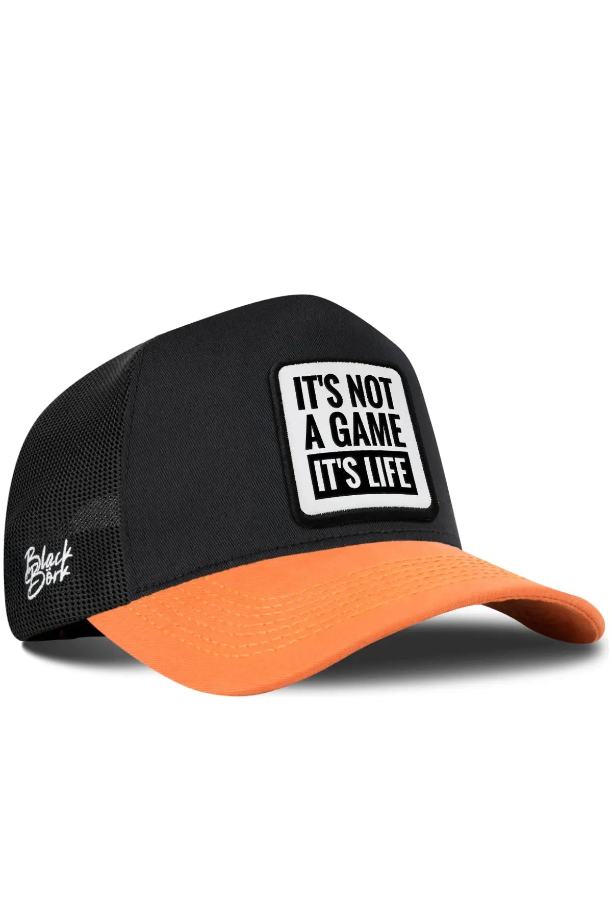 Gorra Ladrillo-Negro Trucker BlackBörk