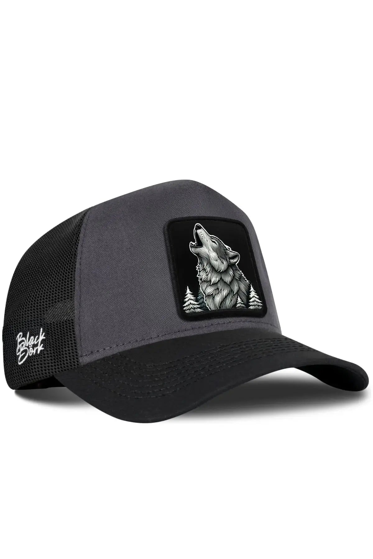 Gorra Negro-Antracita Trucker BlackBörk