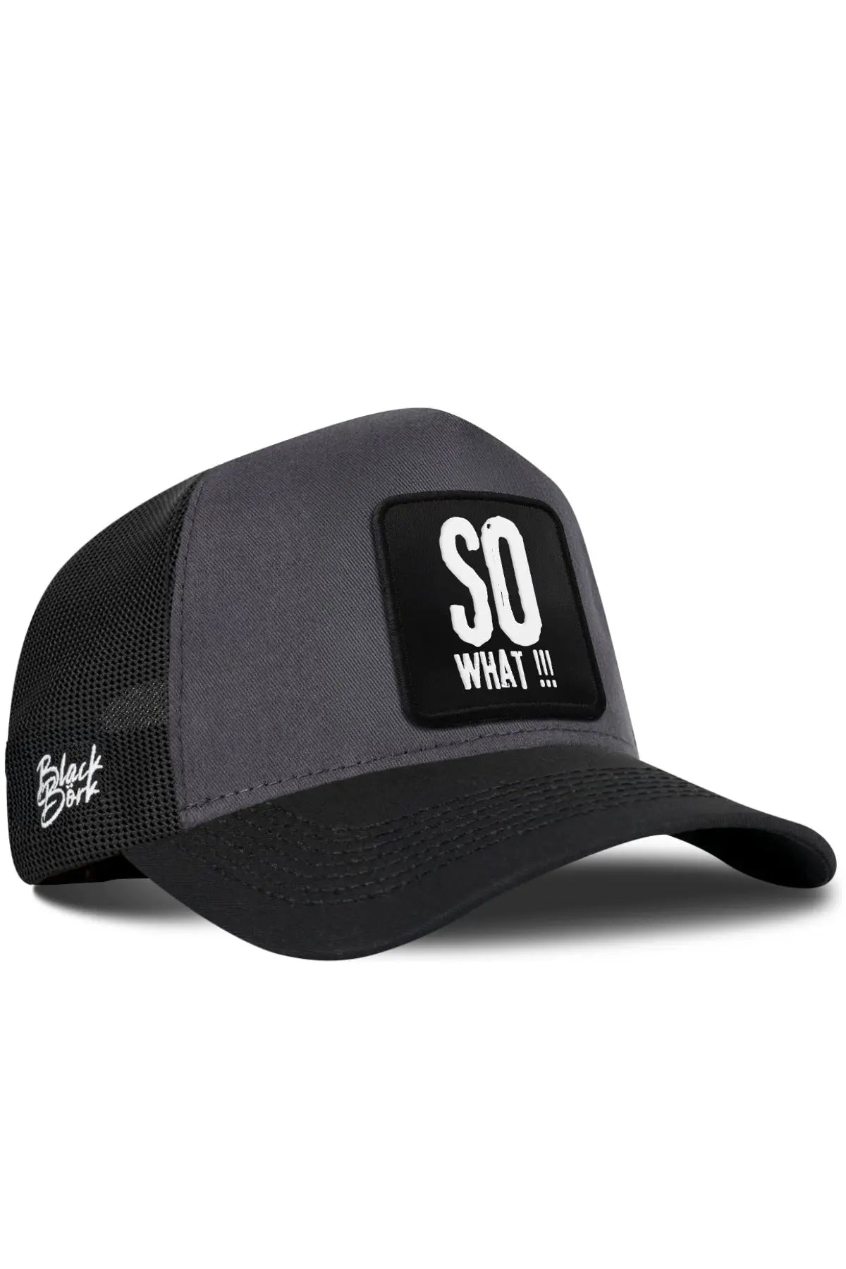 Gorra Negro-Antracita Trucker BlackBörk