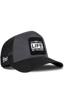 Gorra Negro-Antracita Trucker