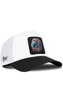 Gorra Negro-Blanco Trucker Premium