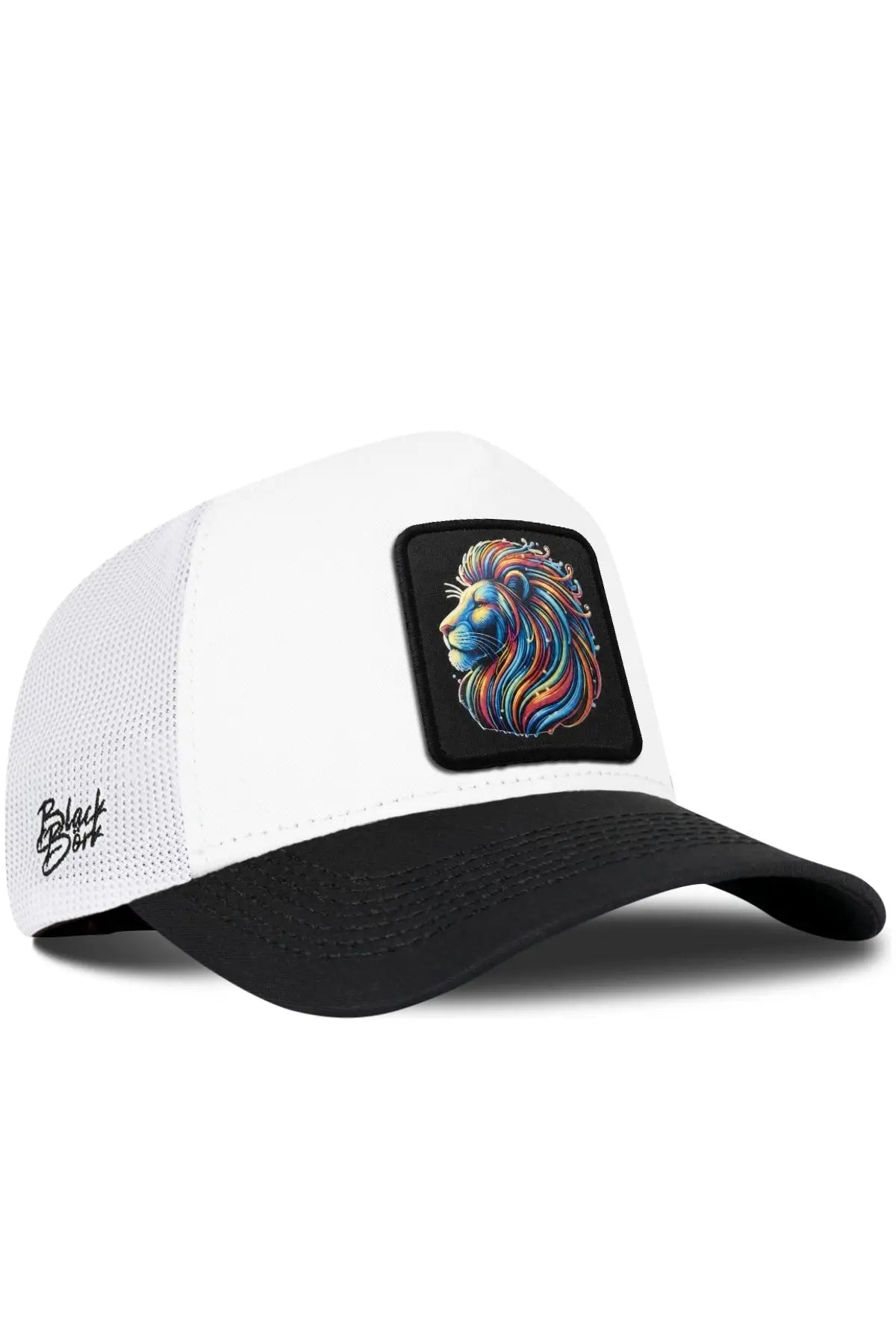 Gorra Blanca Visera Negra Trucker BlackBörk