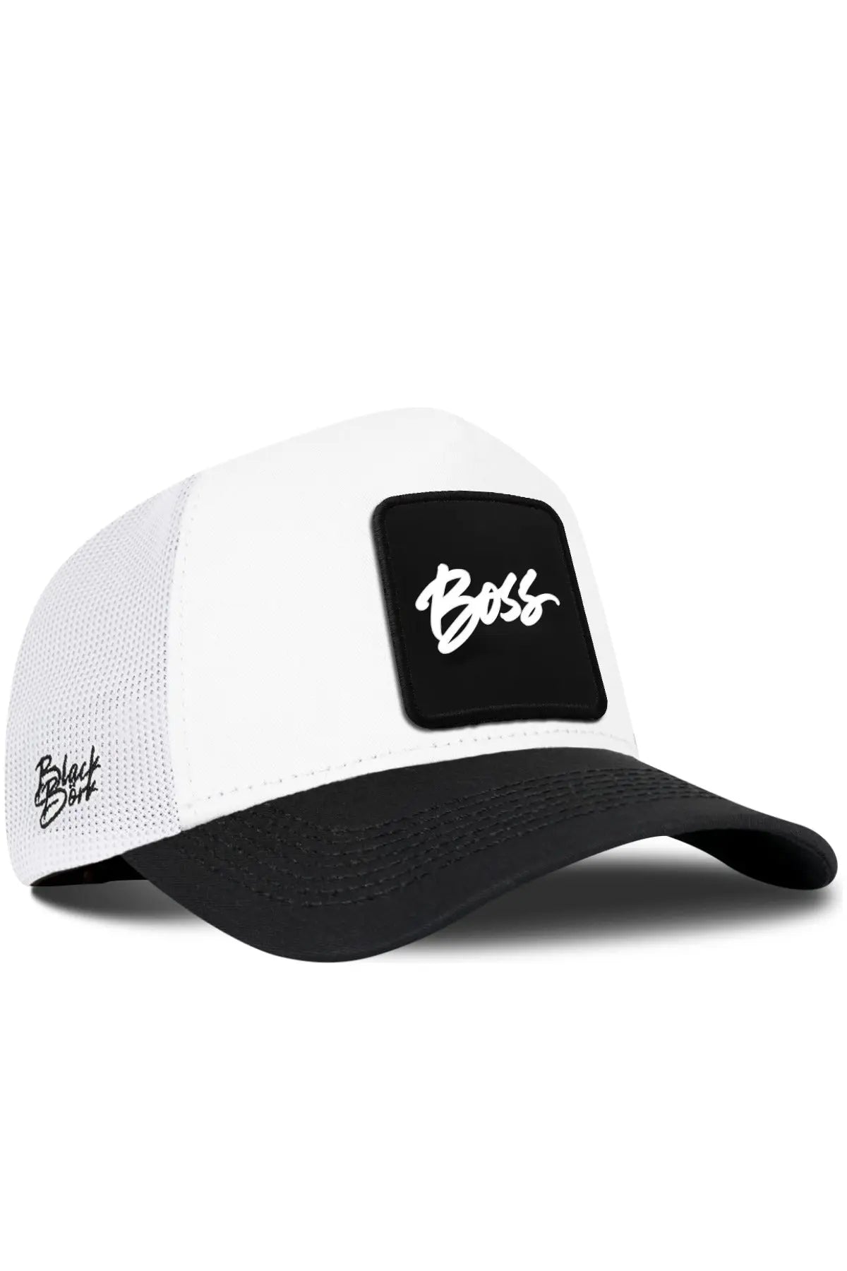 Gorra Blanca Visera Negra Trucker BlackBörk