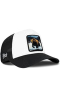 Gorra Blanco-Negro Visera Negra Trucker BlackBörk