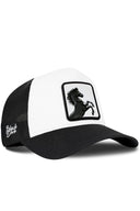 Gorra Negro-Blanco Trucker