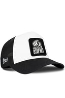 Gorra Negro-Blanco Trucker