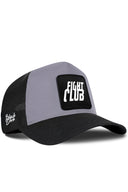 Gorra Negro-Gris Trucker con Parche Fight Club