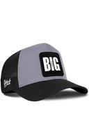 Gorra Negro-Gris Trucker con Parche Think Big