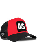 Gorra Negro-Roja Trucker