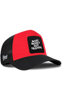 Gorra Negro-Roja Trucker