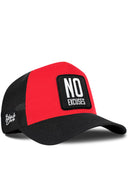Gorra Negro-Roja Trucker