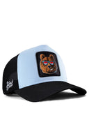 Gorra Celeste-Negro Trucker