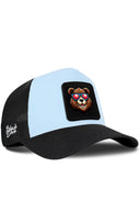 Gorra Negro-Azul Hielo Trucker