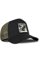 Gorra Negro-Caqui Trucker