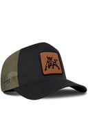 Gorra Negro-Caqui Trucker