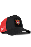 Gorra Negro-Roja Trucker