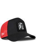Black-Red Trucker Hat