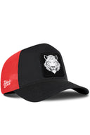 Black-Red Trucker Hat