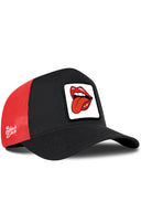 Black-Red Trucker Hat