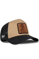 Gorra Negro-Visón Trucker