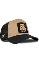 Gorra Negro-Visón Trucker