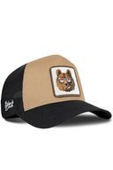 Gorra Negro-Visón Trucker