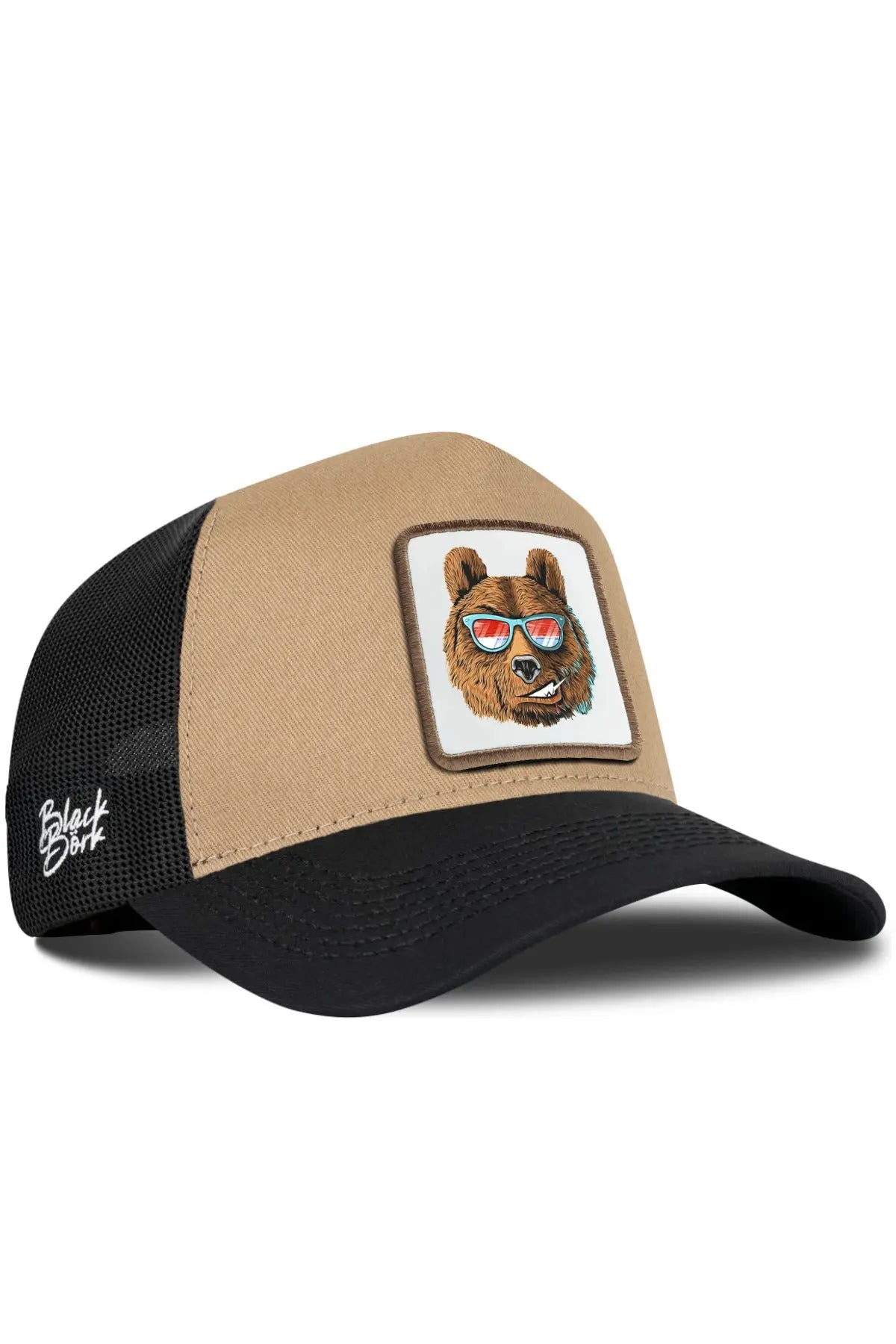 Gorra Negro-Visón Trucker BlackBörk